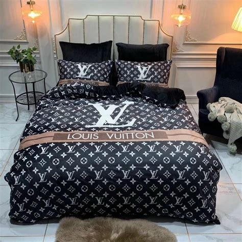 louis vuitton home decorations|authentic Louis Vuitton bedding set.